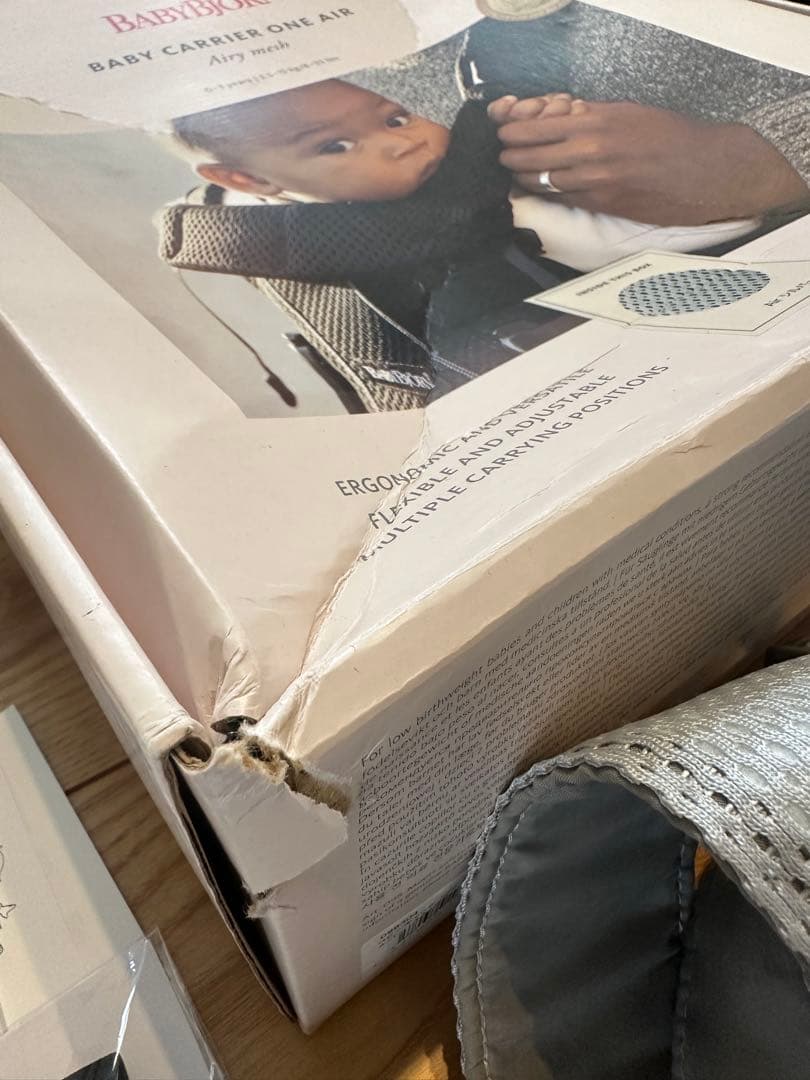 専用⚫︎試着のみ超美品⚫︎BABYBJÖRN ベビーキャリアONE KAI グレー