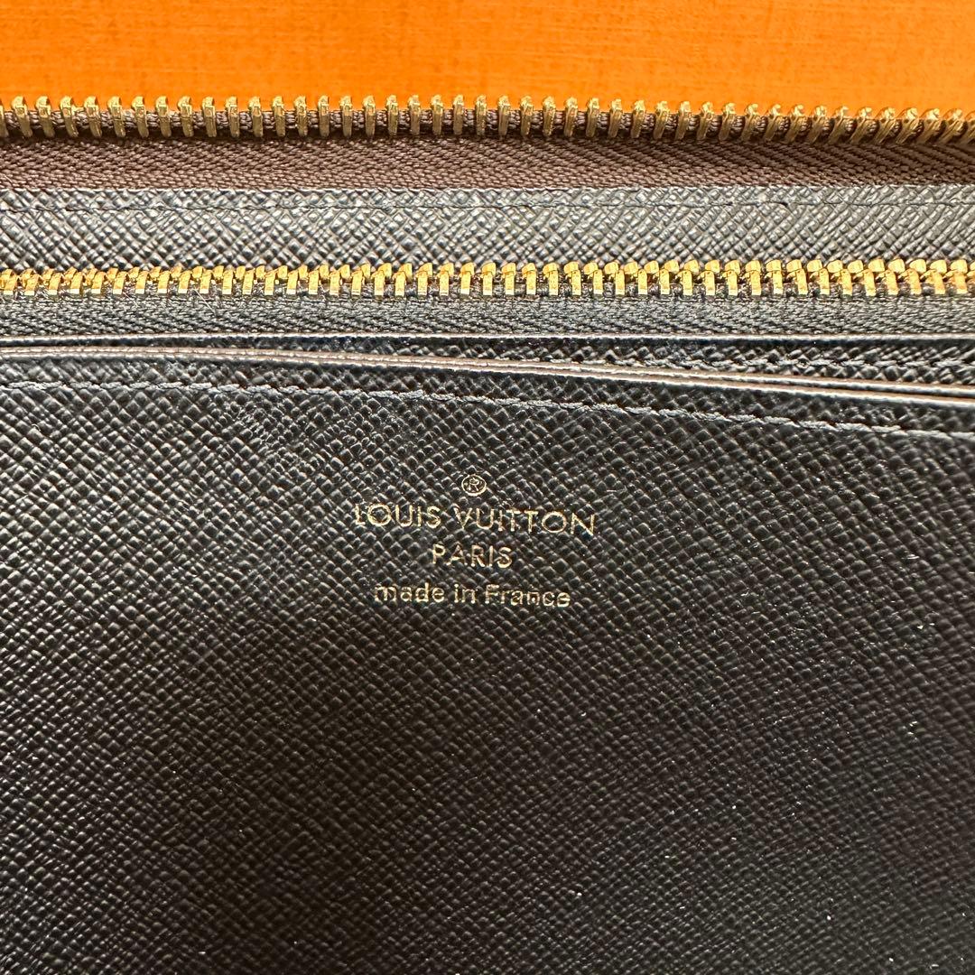 【極上品】ルイヴィトン ジッピー モノグラム リバース ジャイアントRFID