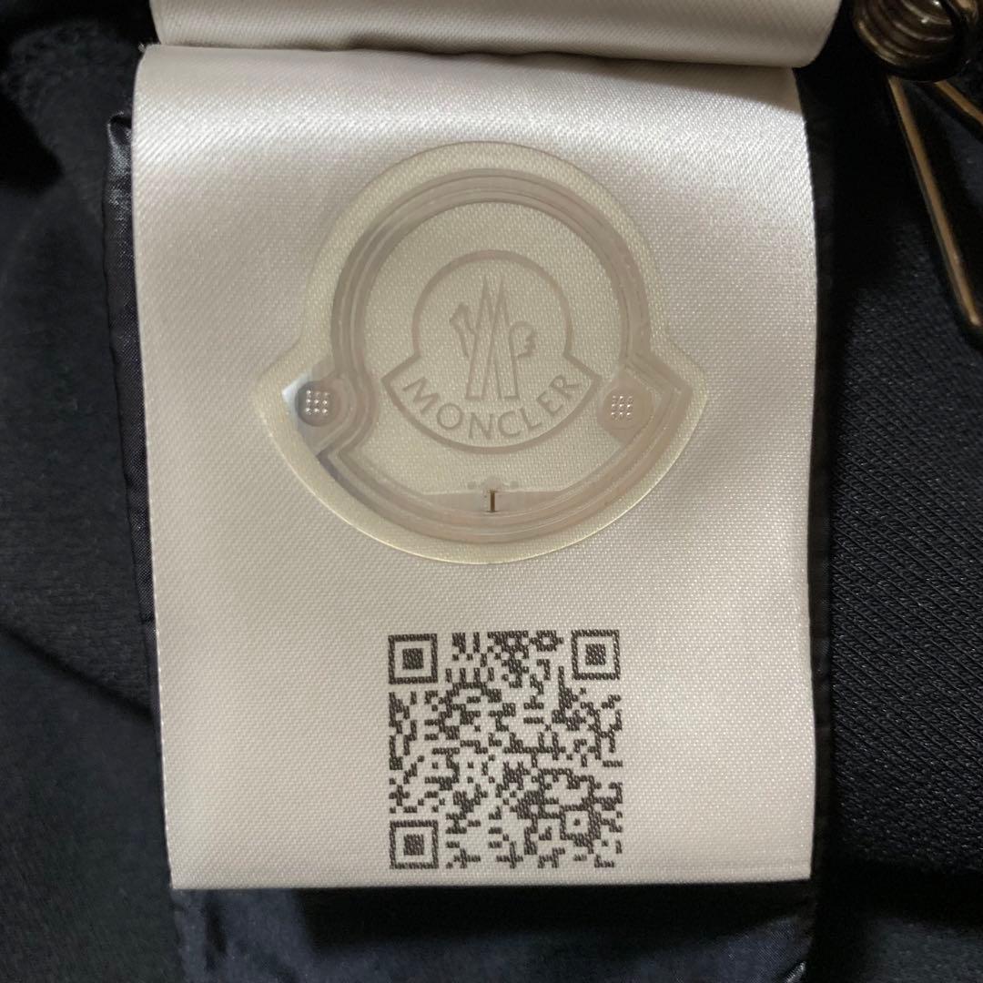 〔極美品〕MONCLER 2023 ポロドレス　ブラックS 国内正規品 4P46