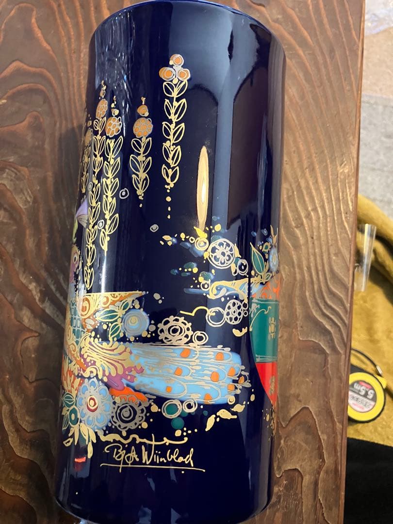 ローゼンタール B. Winblad サイン入り 花瓶