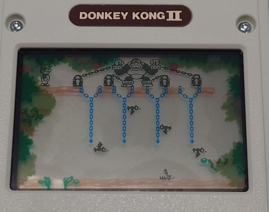 美品 ゲーム&ウォッチ マルチスクリーン Donkey Kong II