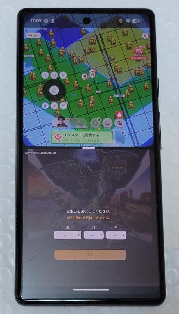 極上品 Pixel 6a 最新Android16 6GB/128GB 位置偽装