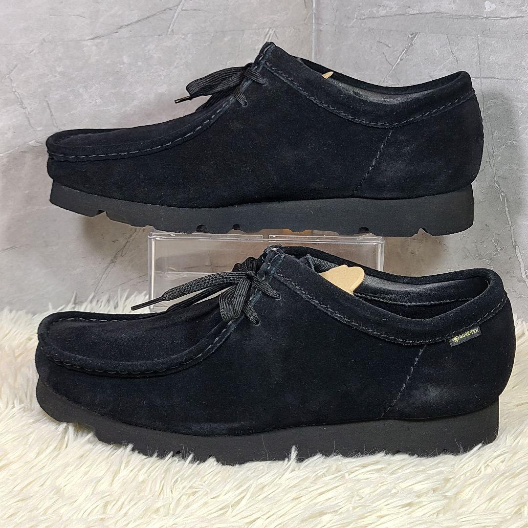 【クラークス オリジナルズ】ワラビー GTX　GORE-TEX　ブラック