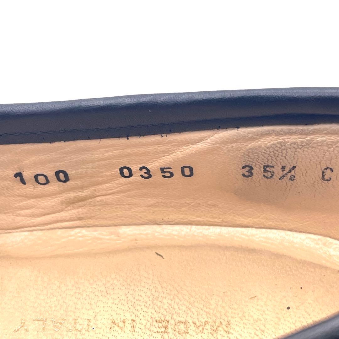 イタリア製✨グッチ GUCCI【22.5】ホースビットローファー/レザー/金具✨