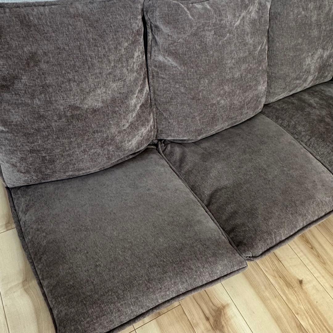 タンスのゲン ハイバック ローソファ 14段階 リクライニング