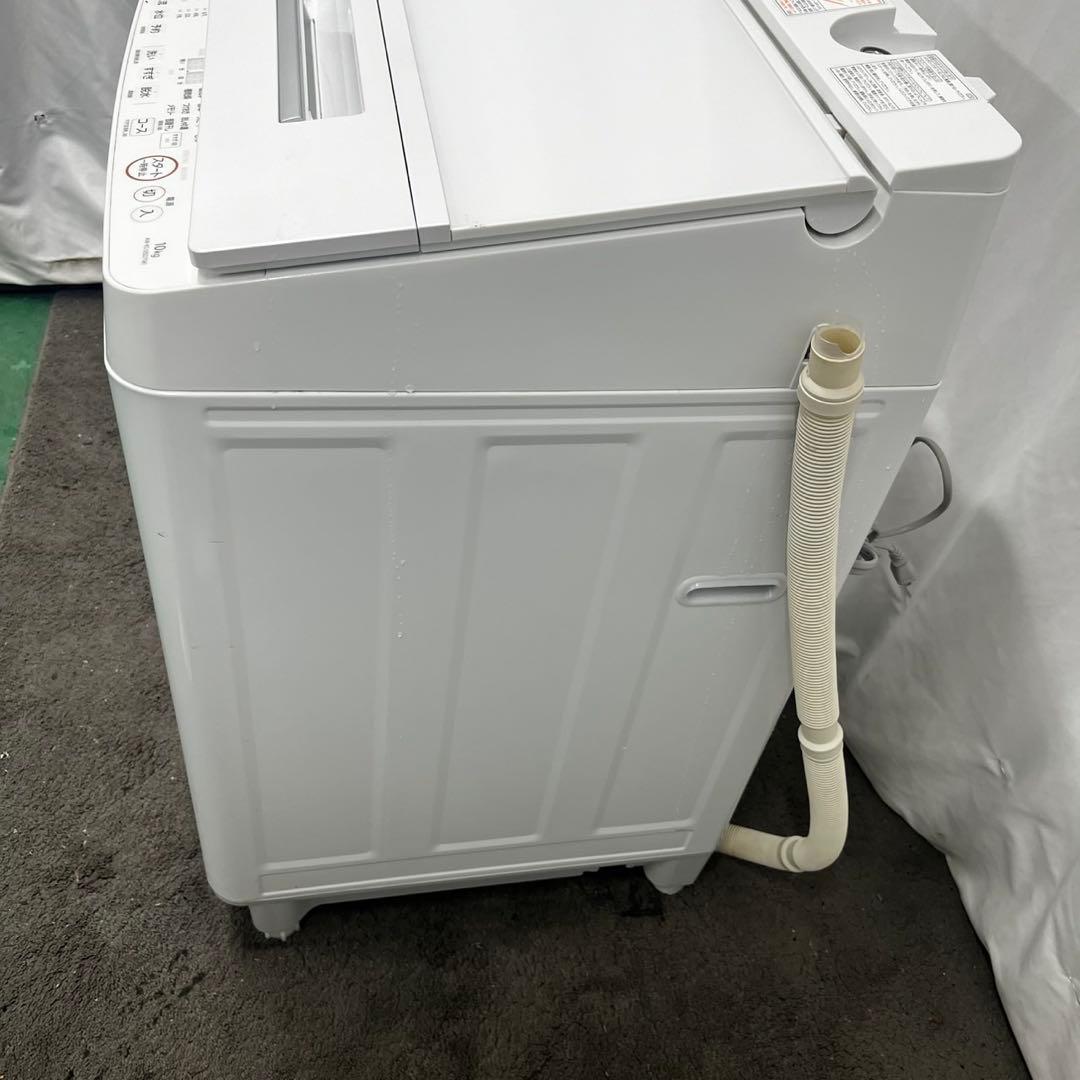 884⭕️洗濯機　東芝　10キロ　大容量　安い　白　中古　冷蔵庫　設置無料　人気