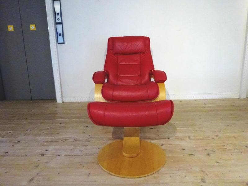 No　シモンズ　フィヨルド　ムスタング　1P　リクライニングチェア　フット