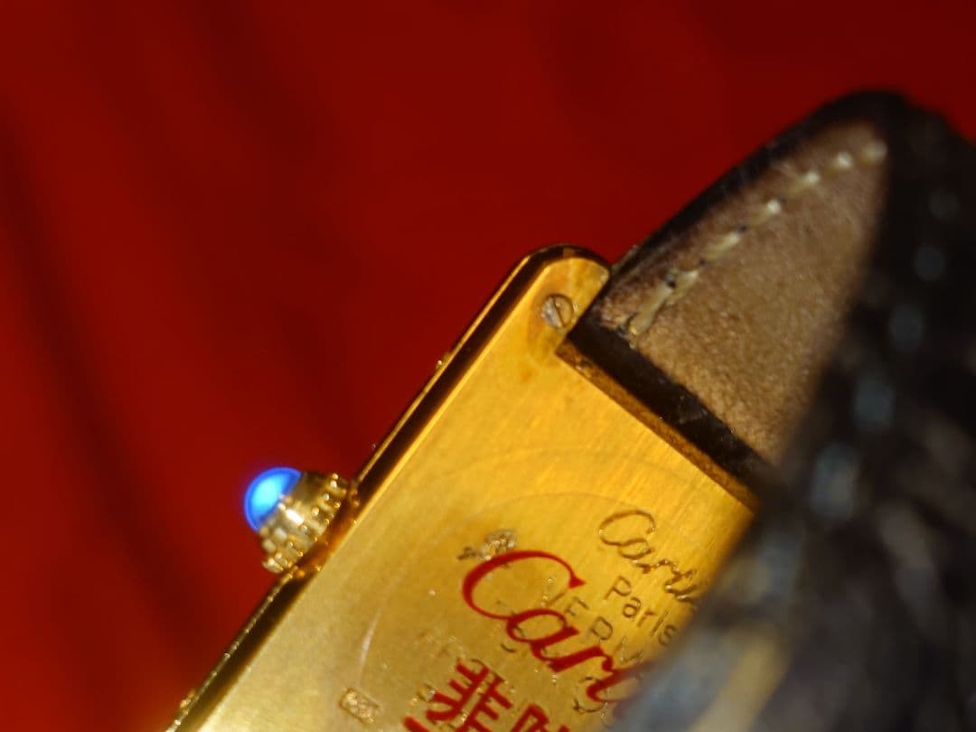 カルティエ マストタンク ヴェルメイユ アラビア文字盤 LM