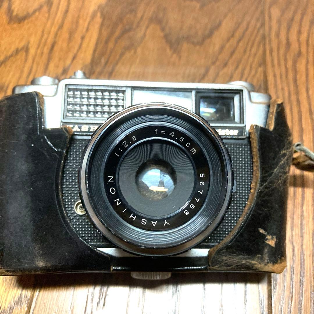革ケース付　昭和フィルムカメラ　YASHICA