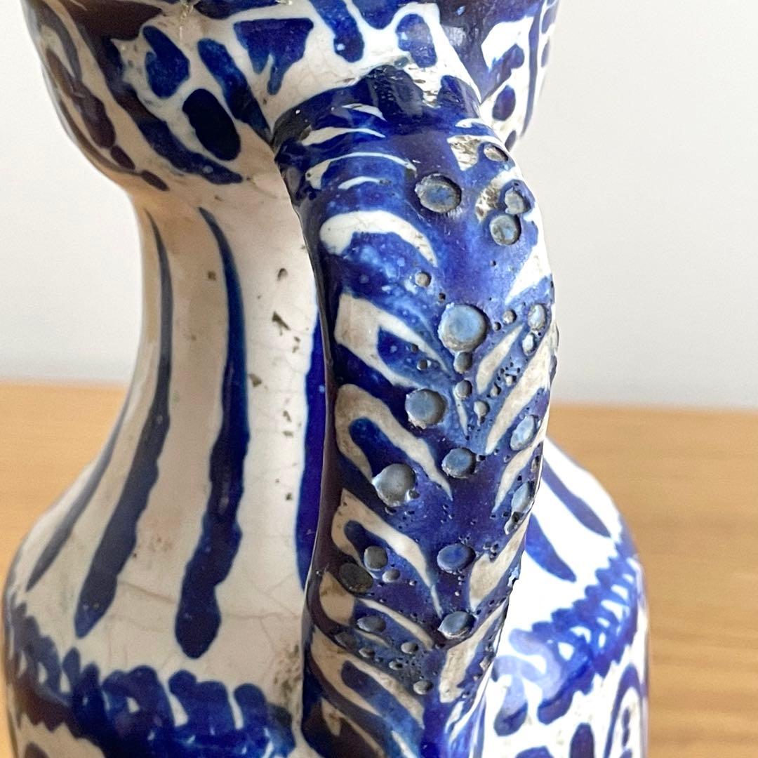 スペイン グラナダ陶器 ビネガーポット アンティーク ピッチャー 一輪挿し 花瓶