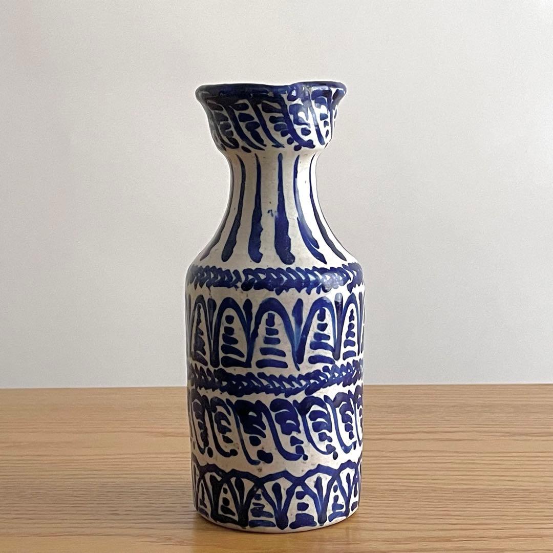 スペイン グラナダ陶器 ビネガーポット アンティーク ピッチャー 一輪挿し 花瓶