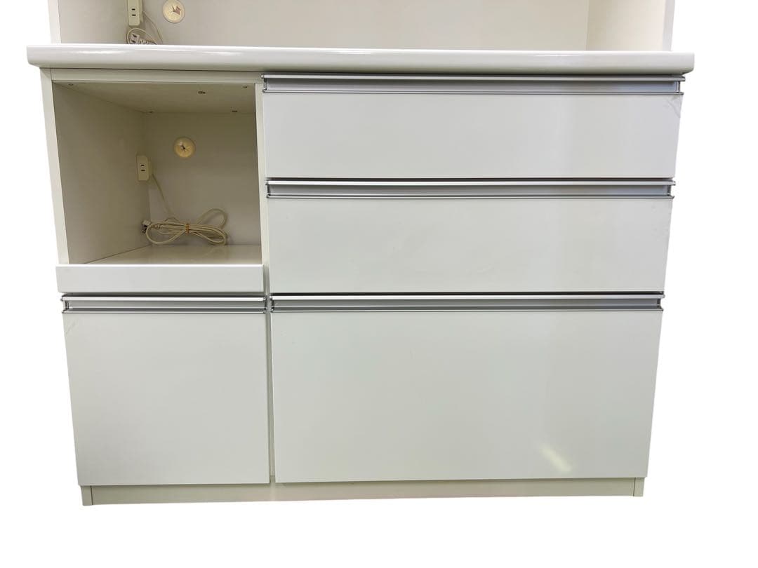 【松田家具】1180 レンジボード ホワイト