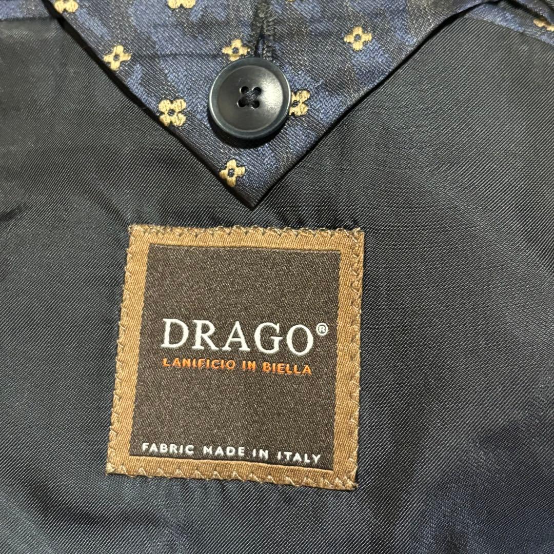 新品タグ付 現行モデル レミュー イタリア製 スーツ ダブル DRAGO生地使用