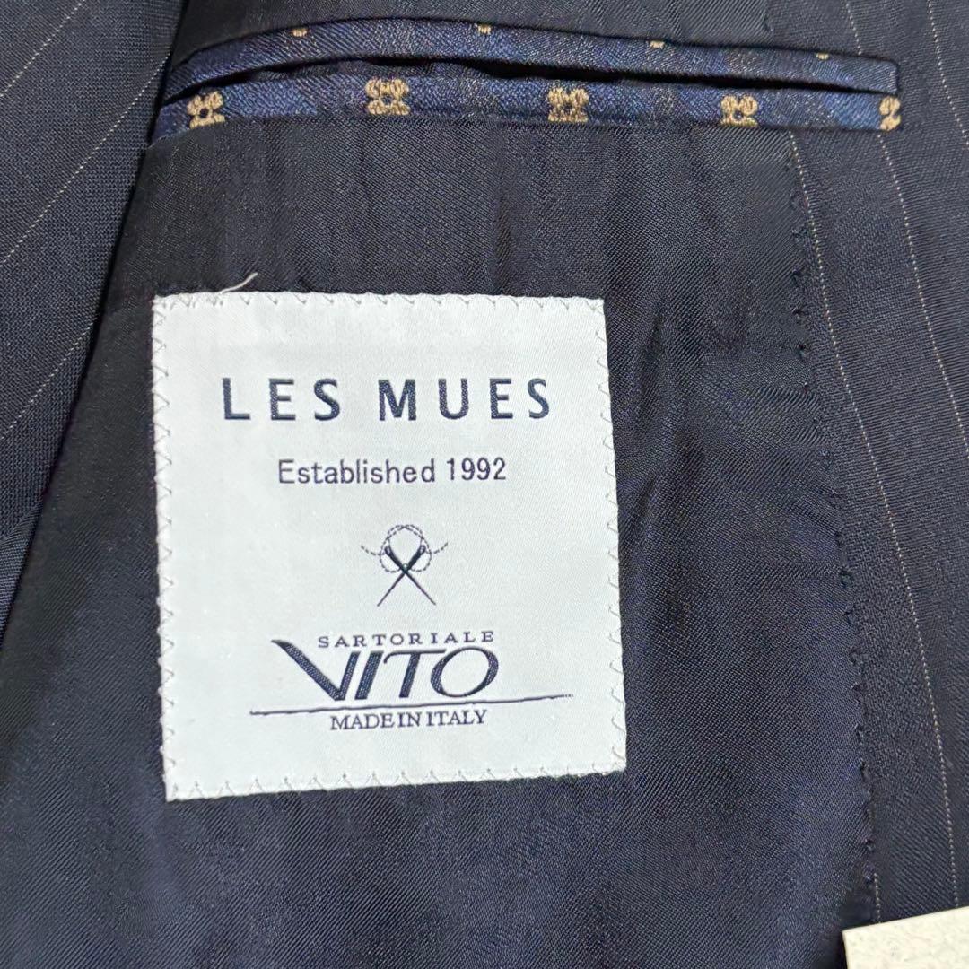 新品タグ付 現行モデル レミュー イタリア製 スーツ ダブル DRAGO生地使用