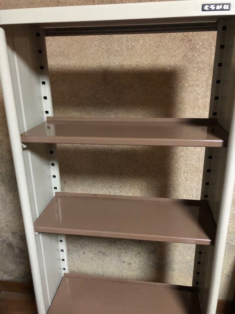 くろがね スチール製4段オープンラック 本棚 昭和レトロ