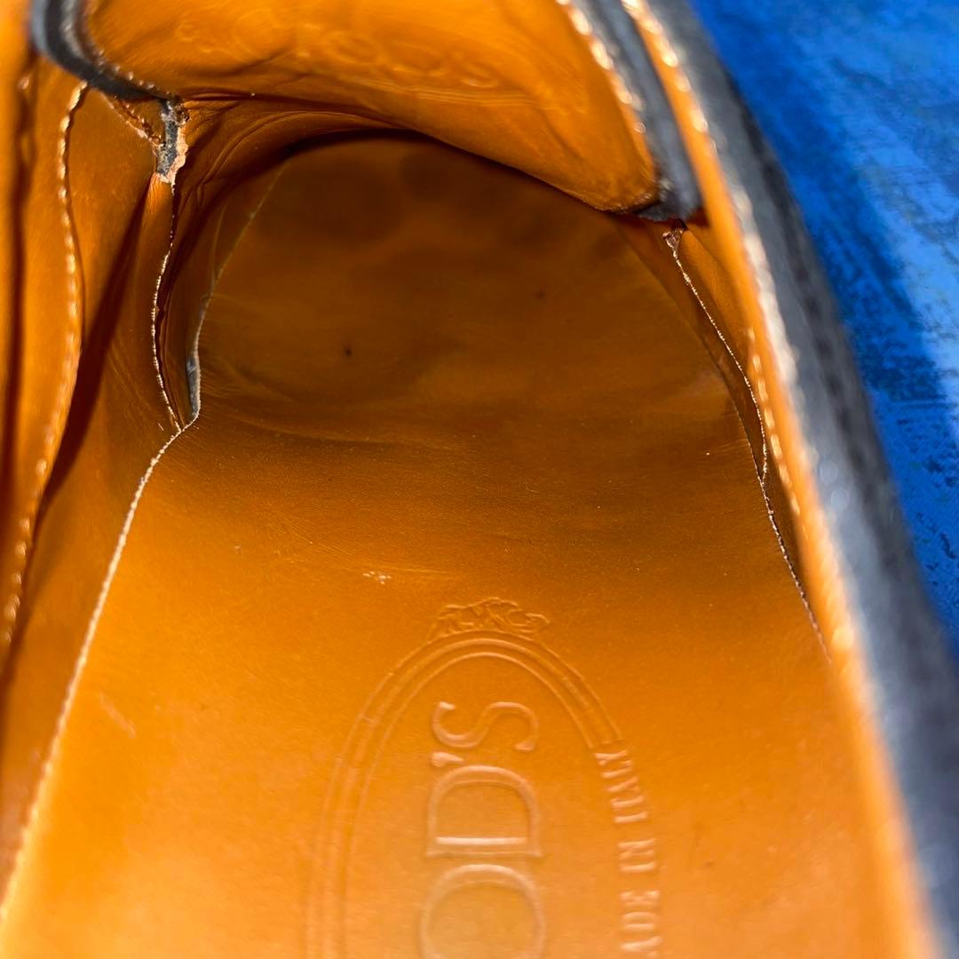 ★美品★トッズ TOD'S ドライビングシューズ【26.5】スエード Uチップ
