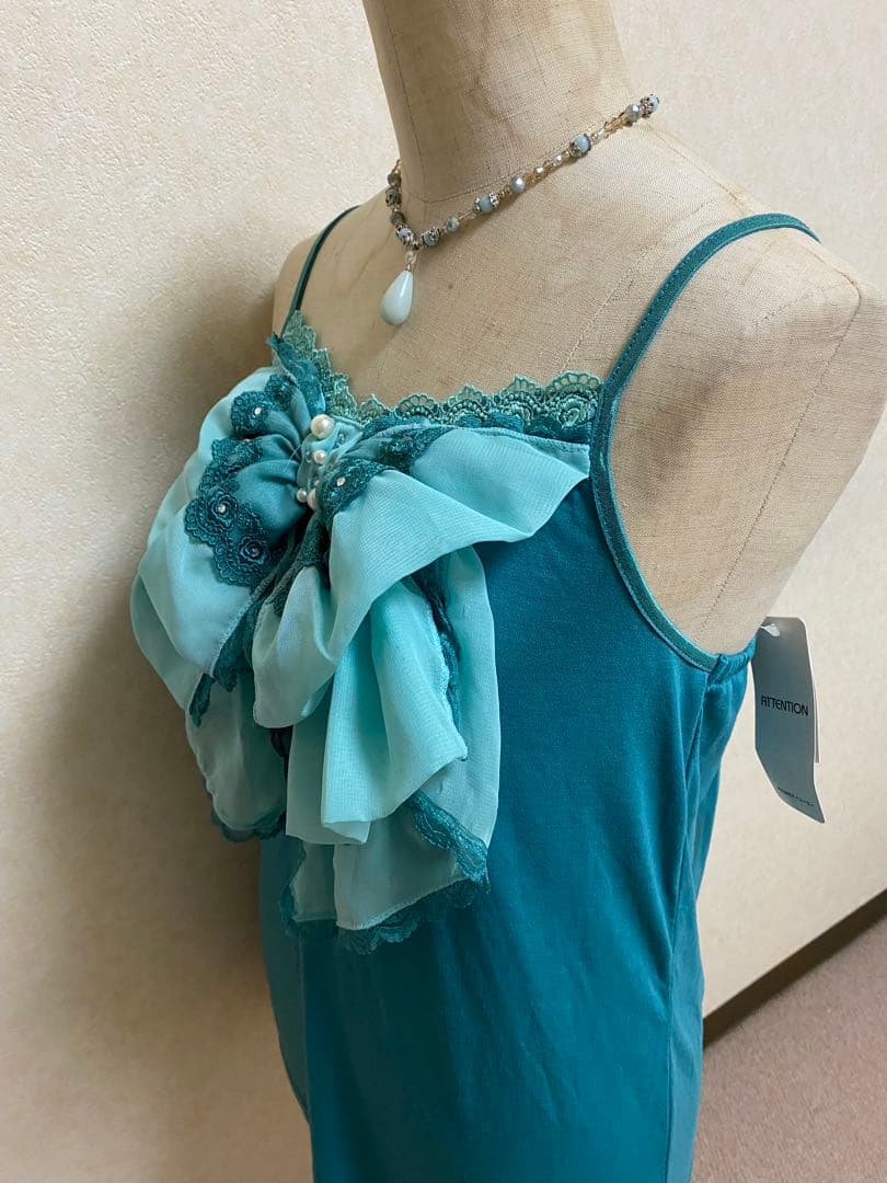 新品 axes femme ビックリボン ビジュー キャミソール 森ガール 平成