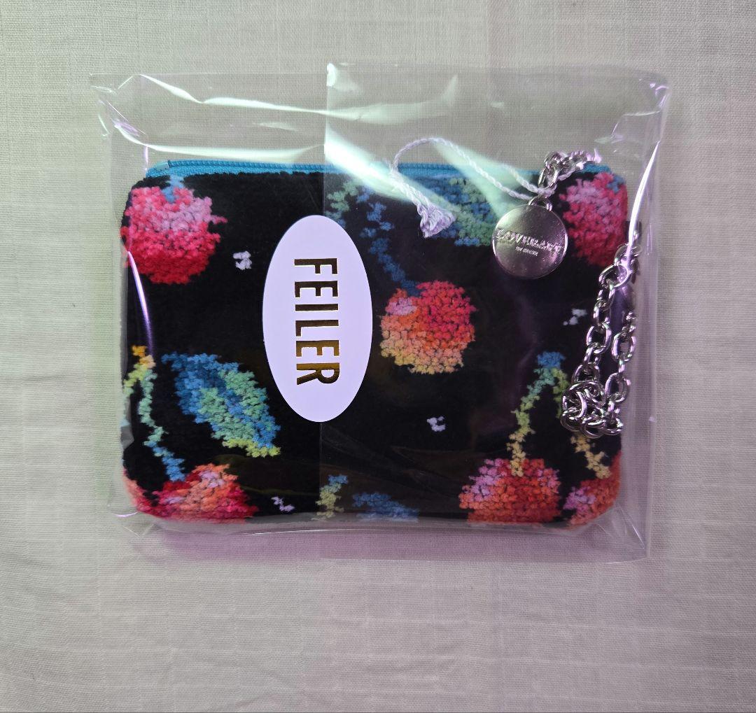 ☘️フェイラー　チェリードット　'ハンカチ'　'キー&カードケース'　未開封☘️