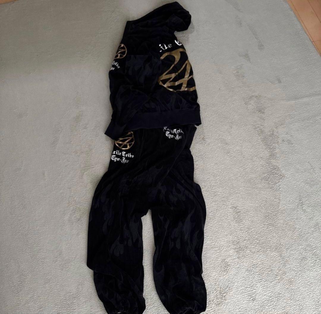 ⭐*️様 未使用級限定✨24karats ファイヤー フレイム　上下 セットアッ