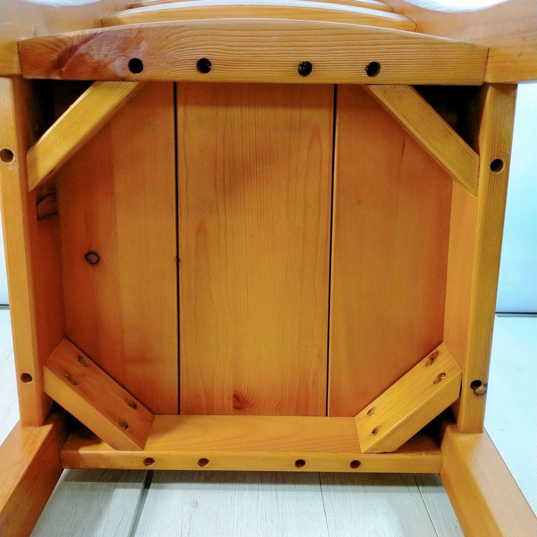 木製　ダイニングチェア　2脚セット