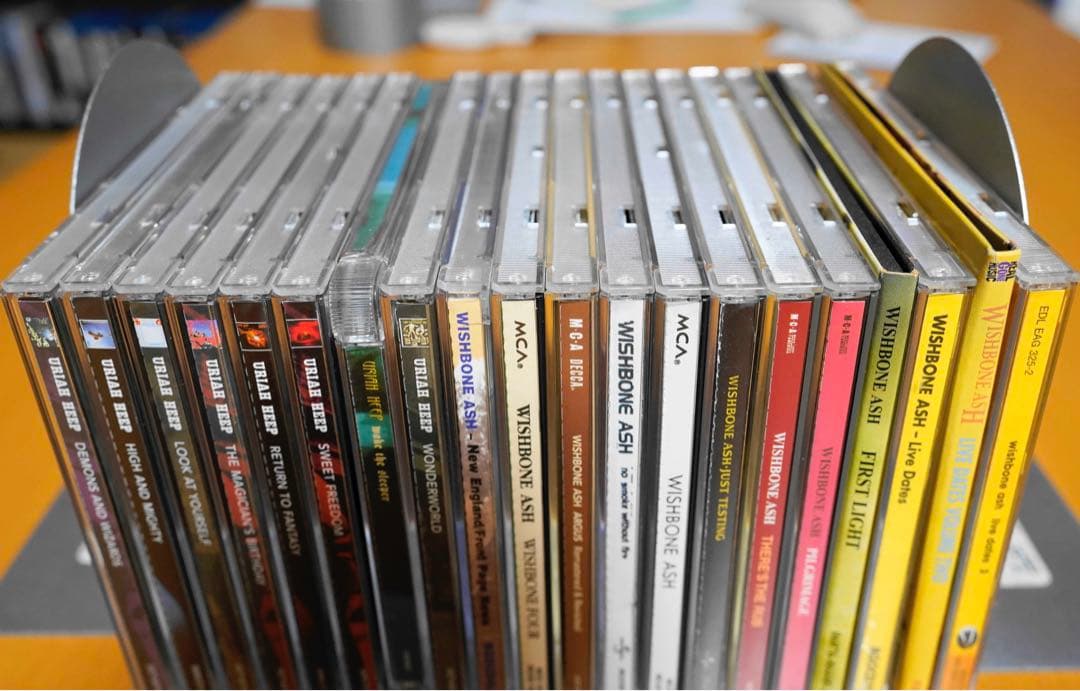 Uriah Heep & Wishbone Ash CD まとめ