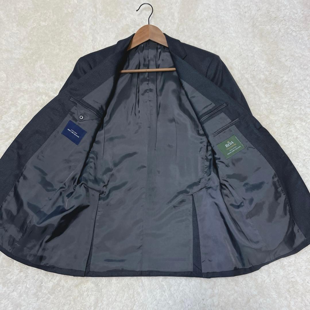 green label relaxing ×REDA スーツ　ウール100 美品