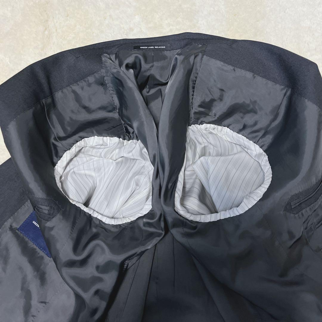 green label relaxing ×REDA スーツ　ウール100 美品