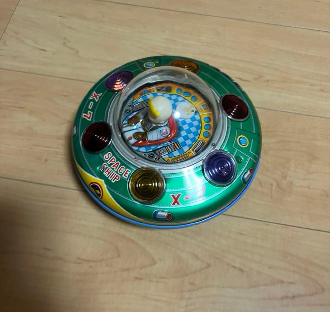 ブリキおもちゃ（スペースシップ X-7 ）