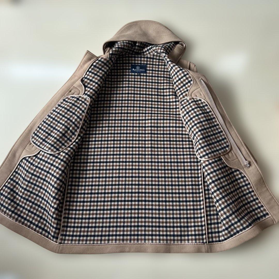 アクアスキュータム　メンズ　ダッフルコート