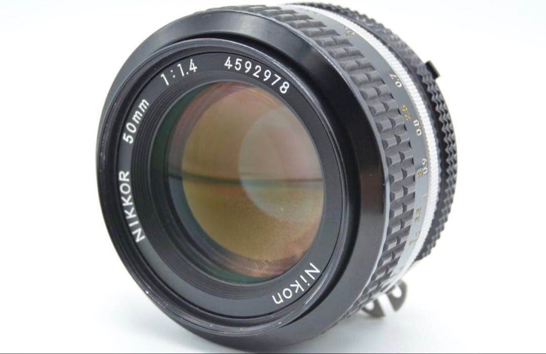 Nikon Nikkor 50mm f1.4 Ai ニコン 単焦点レンズ
