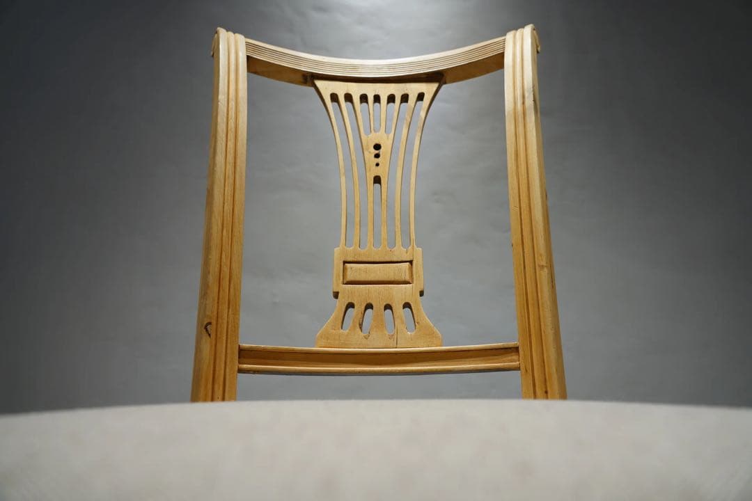 フランスアンティーク　チェア　古木　ダイニング　lovis xvi