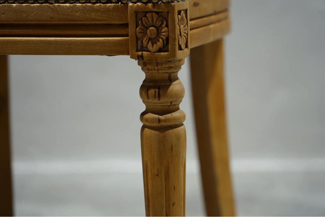 フランスアンティーク　チェア　古木　ダイニング　lovis xvi