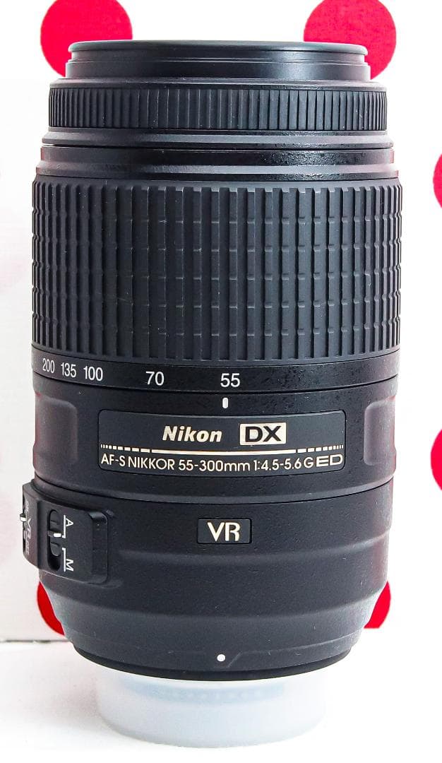 Nikon AF-S 55‐300㎜❤VR望遠レンズ❤手振れ補正付き♪