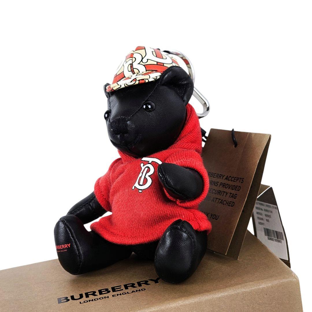 美品 BURBERRY トーマスベア テディベア キーホルダー バッグチャーム