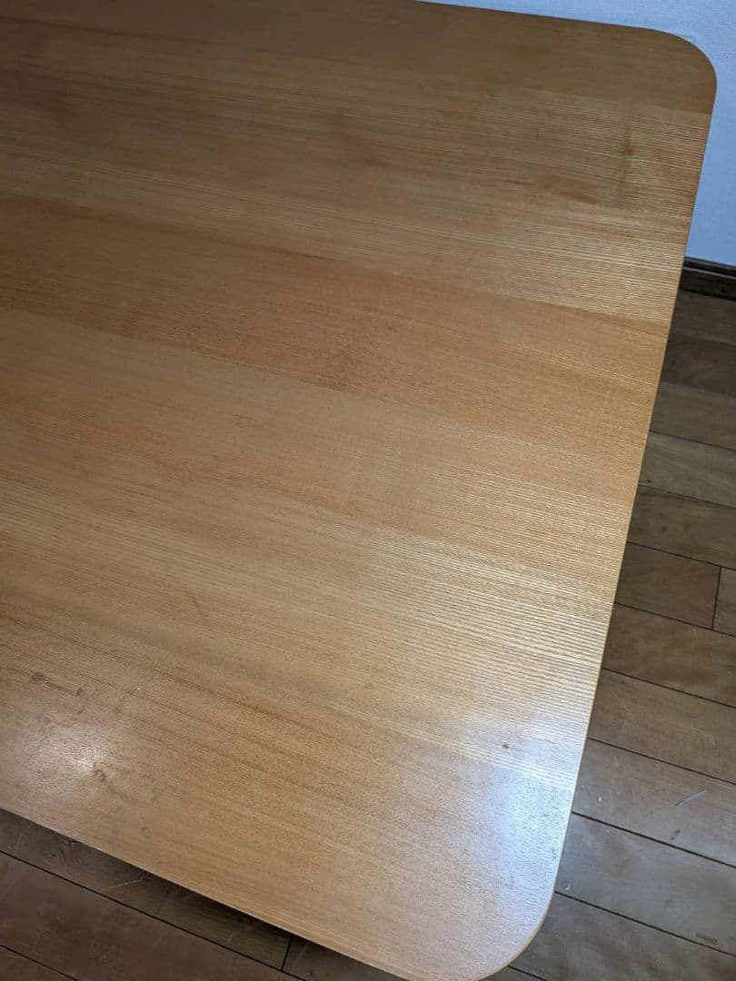 《送料込》無印 長方形こたつ 曲木脚フラットヒーター タモ材 暖房器具MUJI