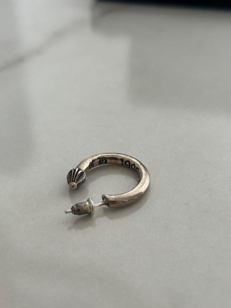 クロムハーツ　フープピアス（両耳）