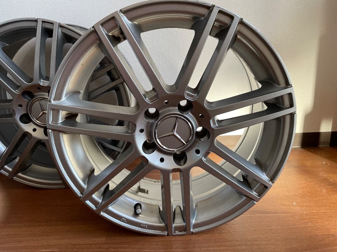 ベンツ Cクラス W205 Aクラス ガリ傷無 17インチ×7J PCD112