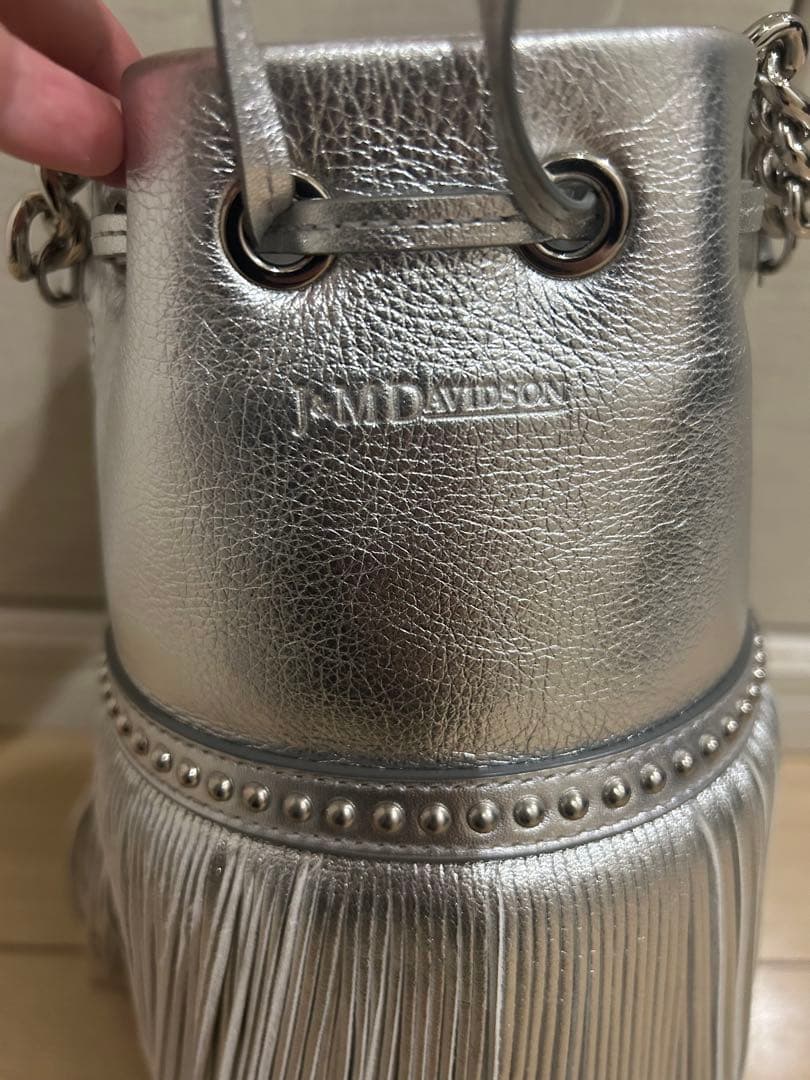 J&M DAVIDSON 2WAY シルバー ミニ フリンジ カーニバル　美品