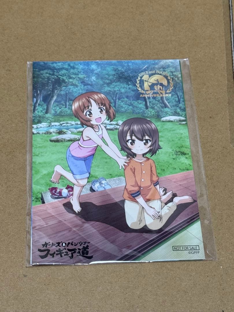 西住みほ＆西住まほ 10 years Memory フィギュア ポストカード付き