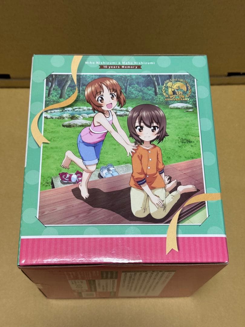 西住みほ＆西住まほ 10 years Memory フィギュア ポストカード付き