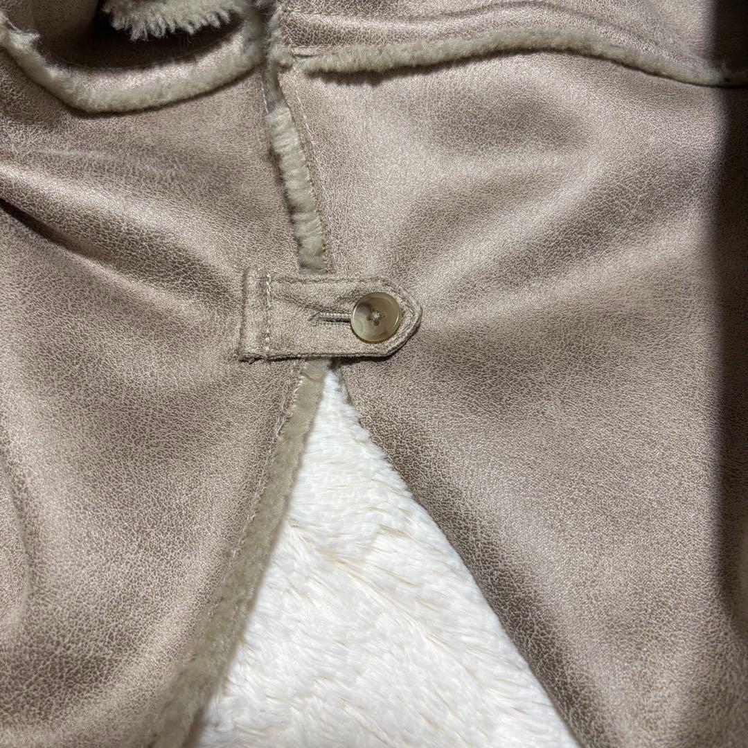 AmeriVINTAGE リバーシブル ボアポンチョ ロングコート　アメリ