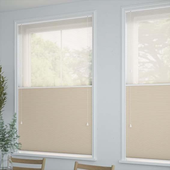 【最終値下げ】未使用　ハニカムシェード　シアーベージュ　170×170