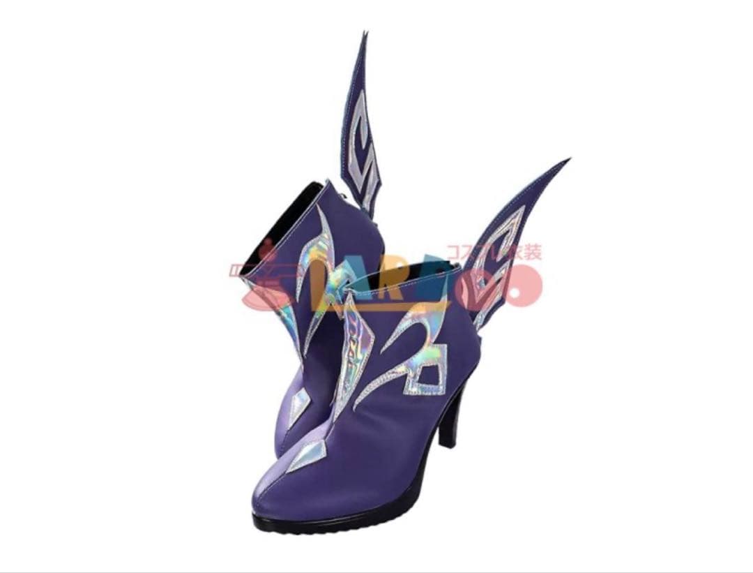 原神/スカーク コスプレ衣装(ウィッグ・靴)