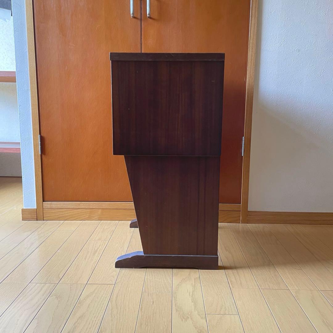vintage 60~70年代 ナイトテーブル 木製