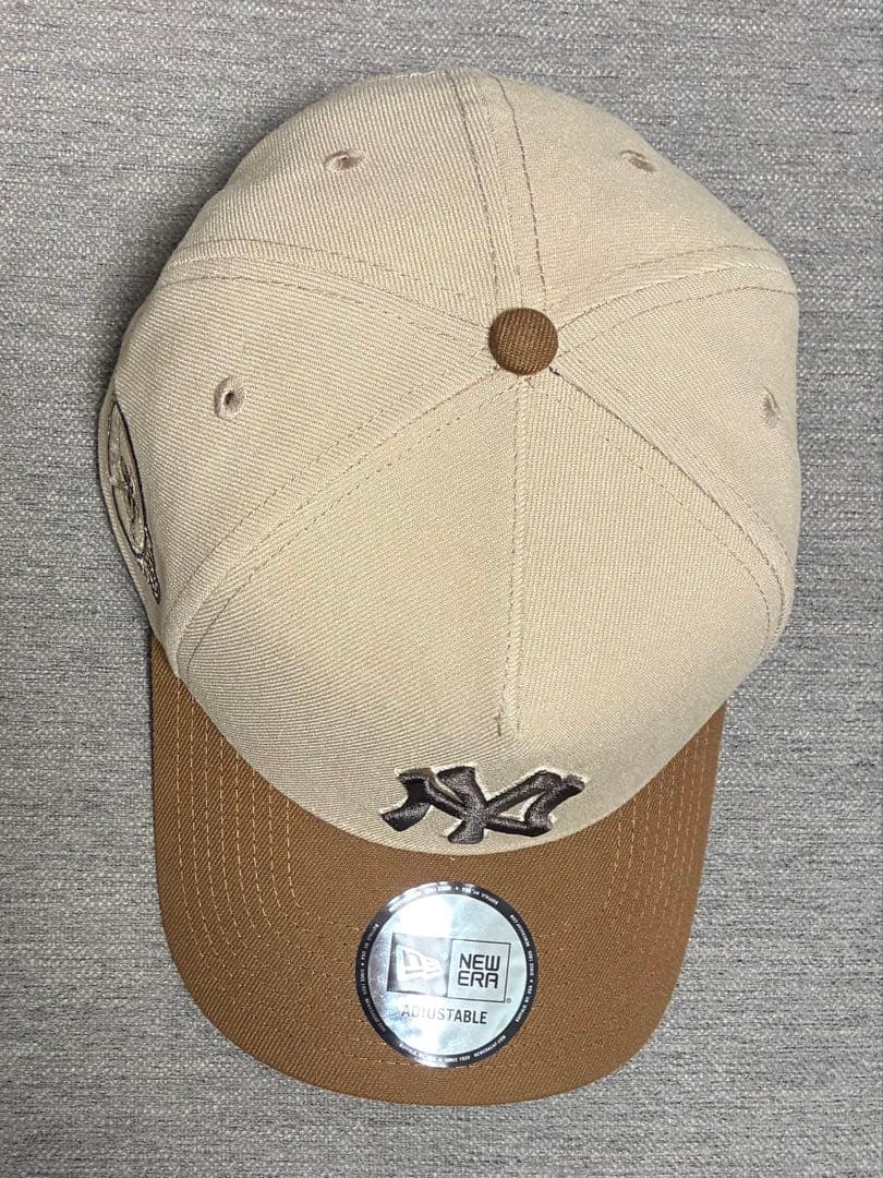 ニューエラ キャップ　カスタム　アイスラテ コーヒー　ニューヨークヤンキース