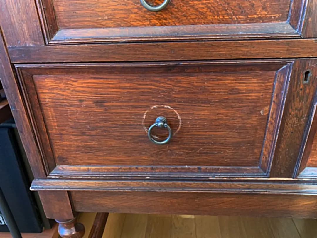 ブリティッシュスタイル/アンティーク/ライティングビューロー/