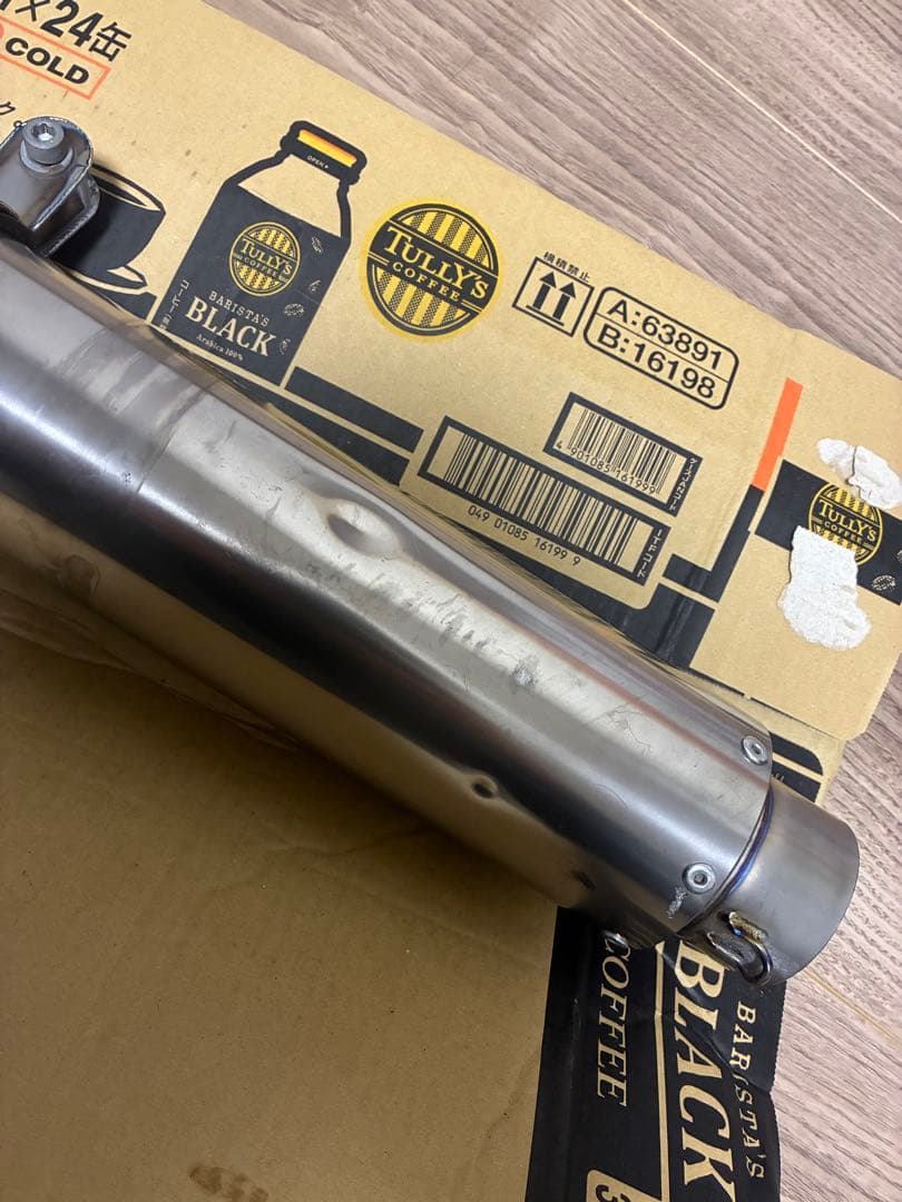 アサヒナレーシング　チタンGPフォーミュラサイレンサー　汎用品