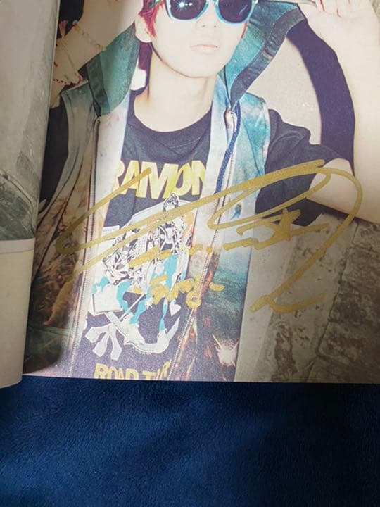 SHINee replay 直筆サイン入り プレミアム品