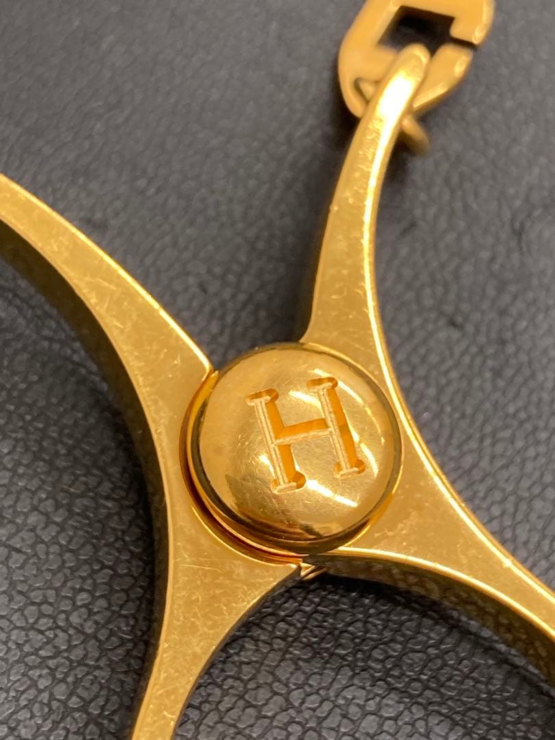 【極美品】エルメス ケリー 茶レザー グローブ×希少ゴールド金具 ホルダー 付き