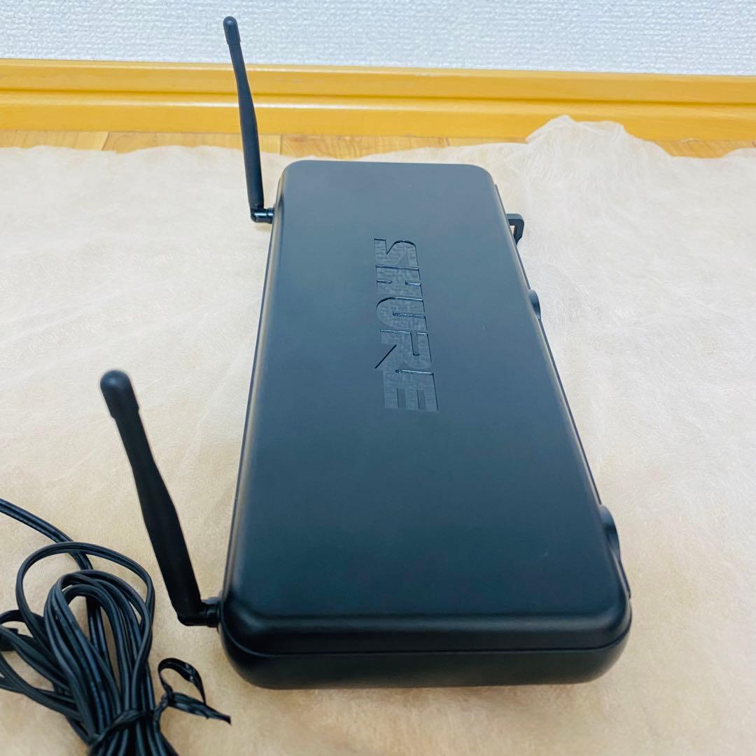極美品✨SHURE svx88/pg28ワイヤレスマイクロフォン+受信機セット